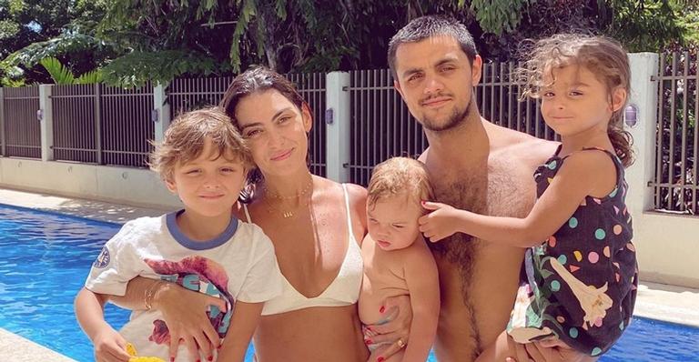 Mariana Uhlmann curte momento ao lado dos filhos: ”Brincar faz os nossos laços se apertarem”