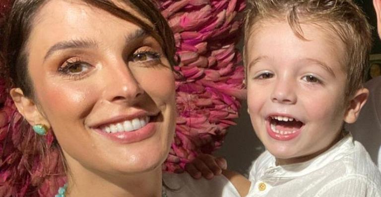 Rafa Brites relata tentativa frustrada de ensinar o filho, Rocco a andar de bicicleta
