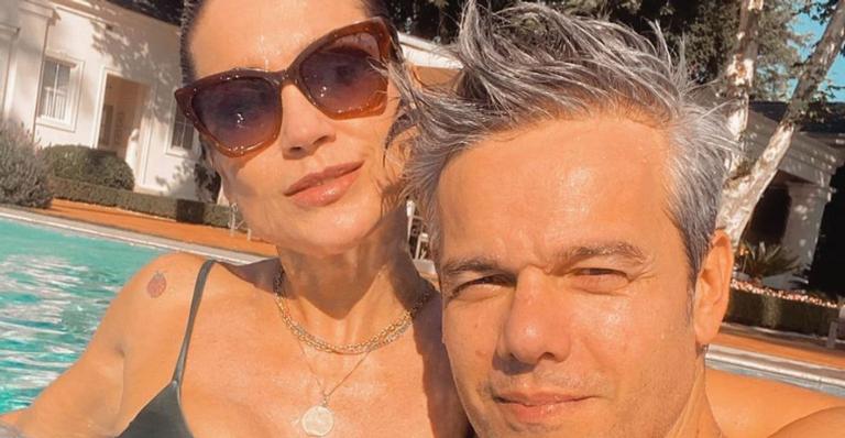 Flávia Alessandra e Otaviano Costa surgem em clima de romance em cliques na web