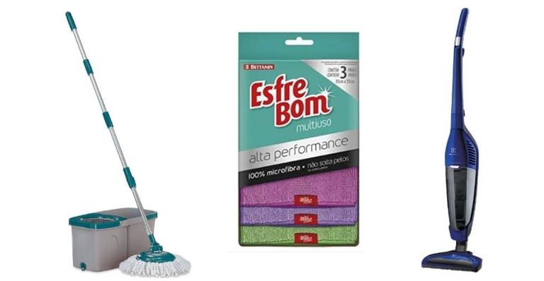 6 itens para fazer aquela limpeza ágil e eficiente