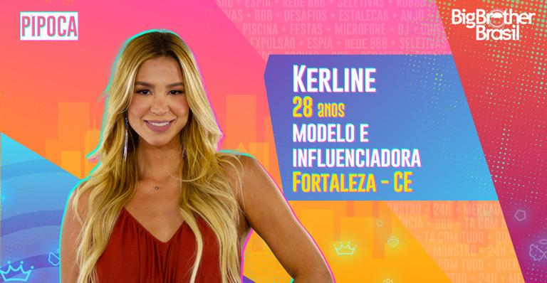 BBB 21: Competitiva, a influenciadora Kerline é integrante do Pipoca: ”Sou atrevida”