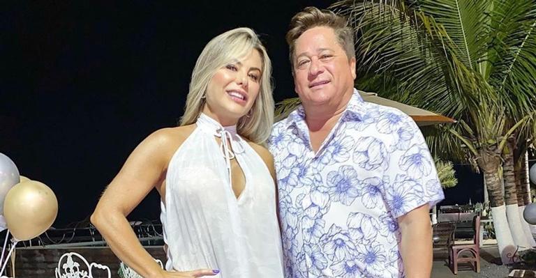 Em vídeo, Leonardo revela o que vai fazer após pandemia e Poliana brinca: ”Tô de olho!”