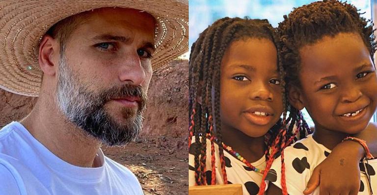 Bruno Gagliasso embarca para Fernando de Noronha com Titi e Bless: ”Primeira viagem sem a mamãe”