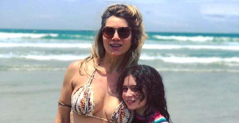 Letícia Spiller se declara no aniversário da filha caçula: ”Nossa estrela mais amada”