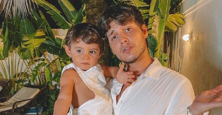 Bruno Guedes se derrete por Zion nas redes sociais: ”Meu filho é lindo”