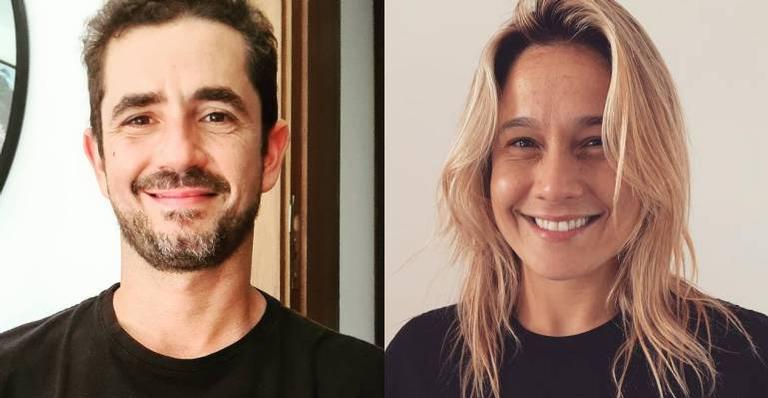 Felipe Andreoli comemora encontro com Fernanda Gentil: ”Colocando o papo em dia”