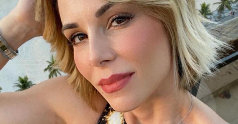Ana Furtado recorda gravidez com lindo clique e encanta: ”Muito maravilhosa”