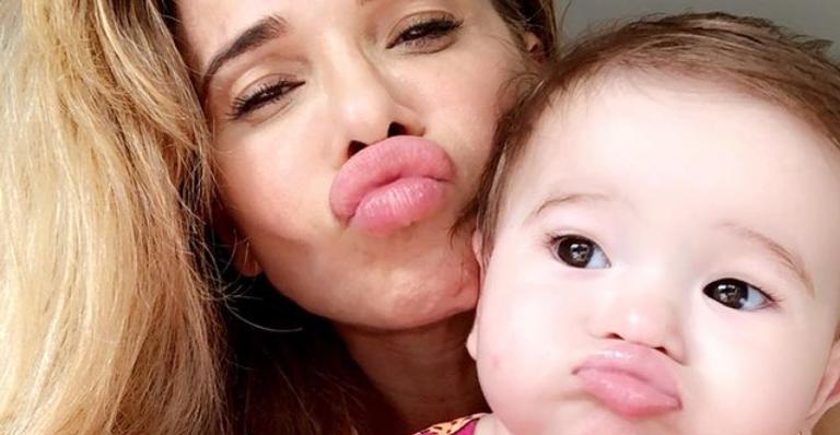 Dany Bananinha se derrete por clique antigo da filha e encanta web