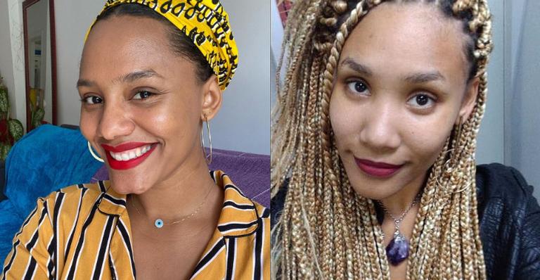 Jéssica Ellen surge sorridente ao posar ao lado da irmã mais nova, Enjoyce