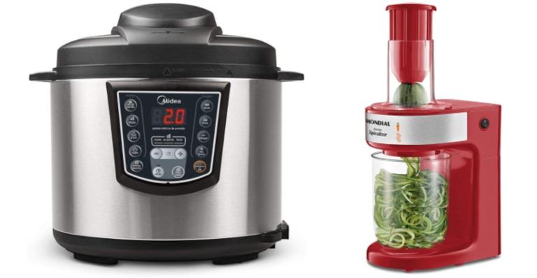 Grill, panela de pressão elétrica e muito mais: 6 eletroportáteis com até 20% off