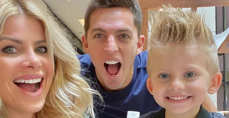 Amaury Nunes aparece curtindo o aniversário ao lado de Enrico Bacchi