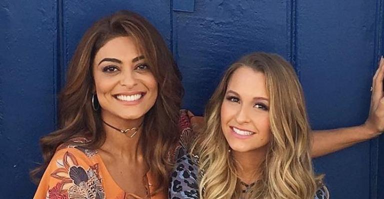 BBB21: Juliana Paes posta clique antigo com Carla Diaz e declara torcida: ”Na novela é guerra”