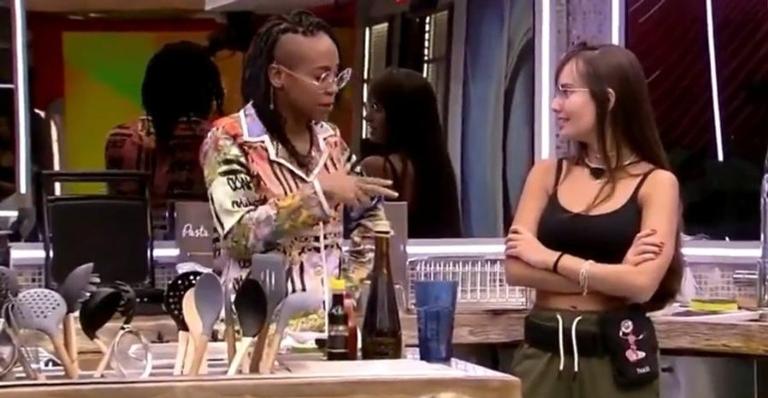 BBB21: Em conversa com brothers, Karol Conká expõe situação que passou com Nego do Borel