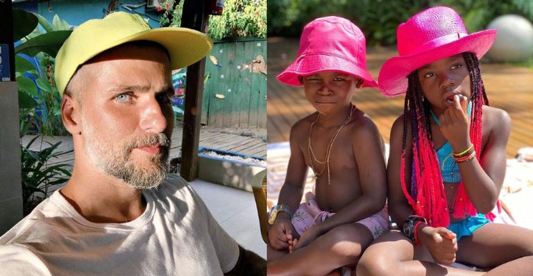 Bruno Gagliasso surge se divertindo com os filhos em Noronha e encanta web: ”É muita perfeição!”