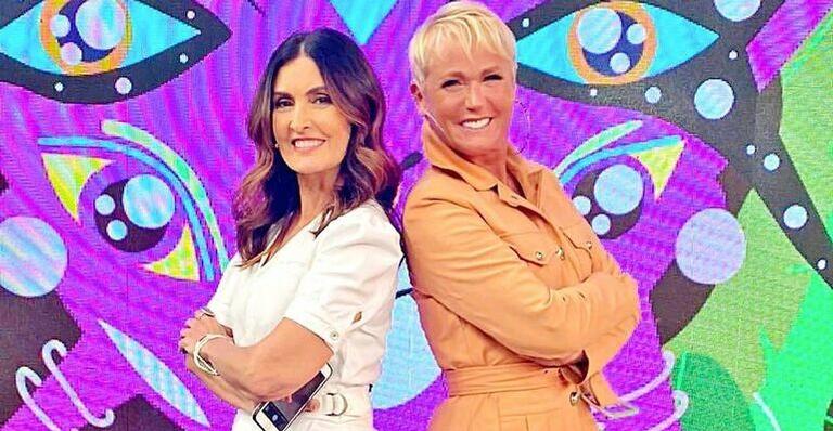 Xuxa Meneghel registra encontro com Fátima Bernardes e encanta: ”Amo as duas!”