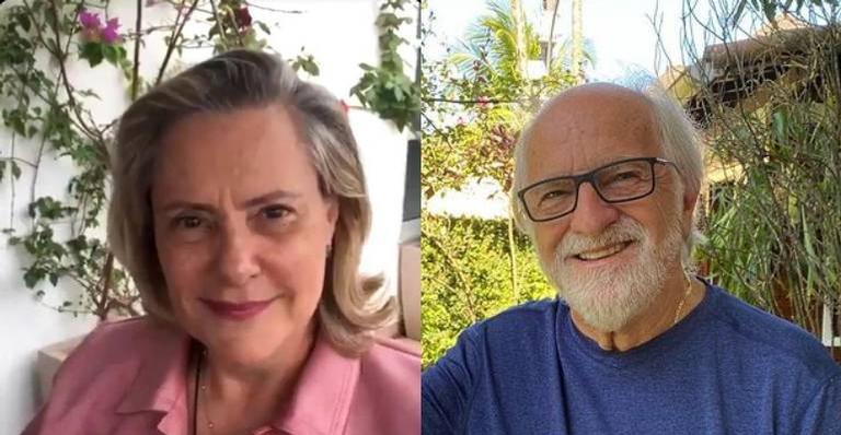 Elizabeth Savala homenageia Ary Fontoura no dia do seu aniversário: ”Você é da família”