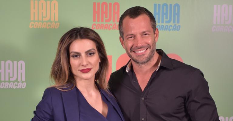 Malvino Salvador relembra cliques ao lado de Cleo durante as gravações de ‘Haja Coração’