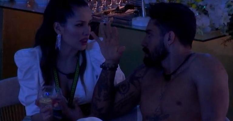 BBB21: Em conversa com Arcrebiano, Juliette comenta sobre relação com Fiuk: ”Me abandonou”