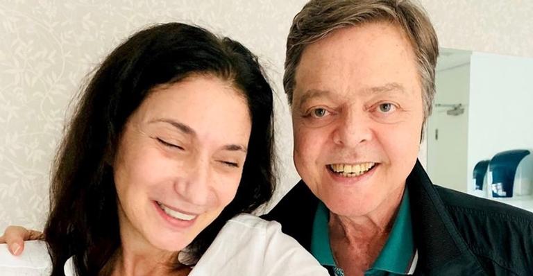 Após morte do ex-marido, Zizi Possi presta homenagem: ”Relações acabam, o amor não”