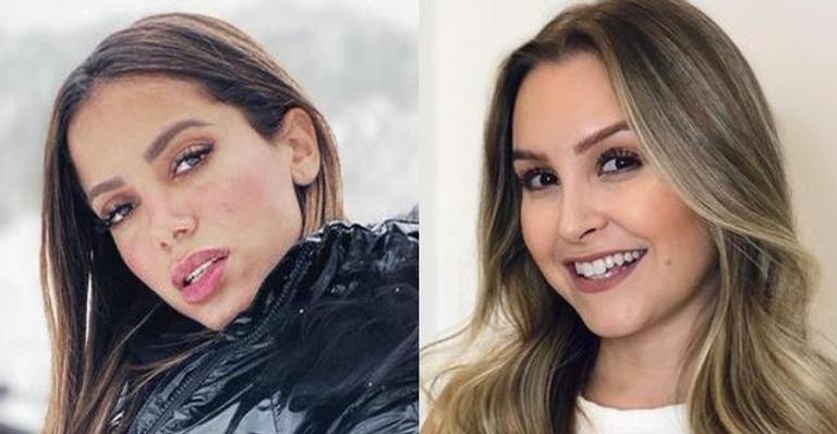 Anitta maratona BBB21 e comenta sobre Carla Diaz: ”Vamos retomar essa amizade já!”