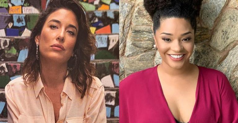 Giselle Itié posa com Juliana Alves e declara: ”É ainda mais deusa conhecendo de pertinho”