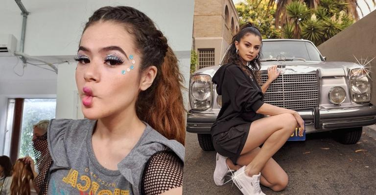 Maisa é notada por Selena Gomez em vídeo e tem reação divertida: ”Te amo tanto”