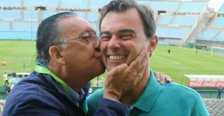 Galvão Bueno homenageia Tino Marcos após saída da Globo: ”Orgulho de nossa marcante parceria”
