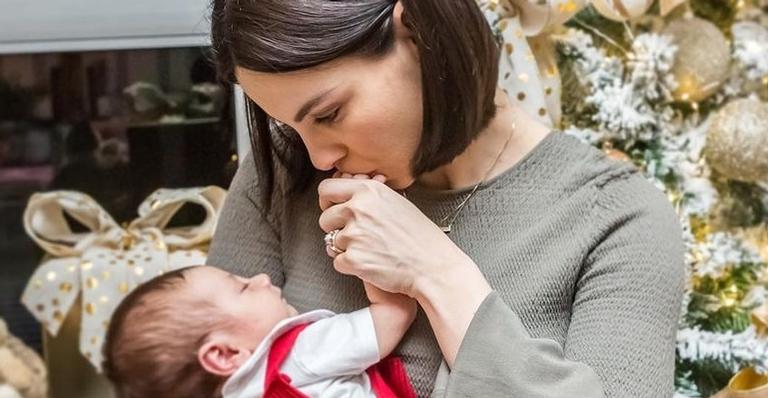 Sthefany Brito faz festinha temática para celebrar 3 meses do filho: ”Meu príncipe”