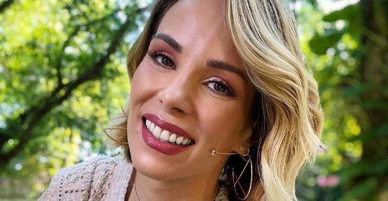 Ana Furtado relembra clique tirado no dia de sua última sessão de quimioterapia e manda recado