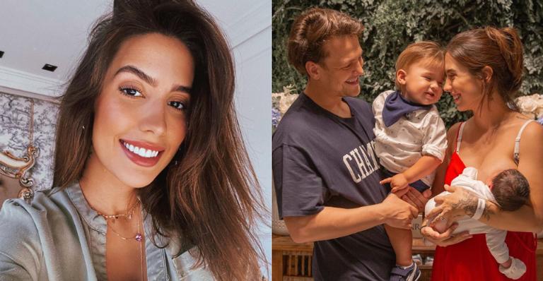 Gabi Brandt explode o fofurômetro com sequência de cliques dos filhos juntinhos
