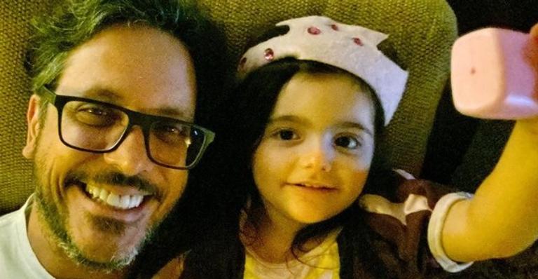 Lucio Mauro Filho comemora aniversário da filha caçula: ”Transformou nossas vidas para sempre”