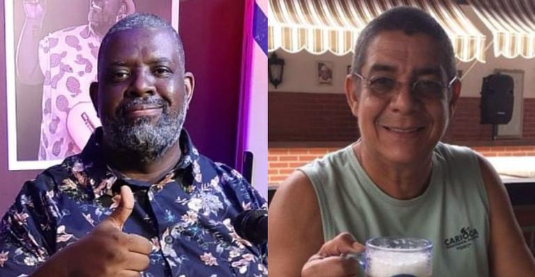 Péricles homenageia Zeca Pagodinho relembrando show na TV que fizeram juntos: ”Parabéns meu amigo”