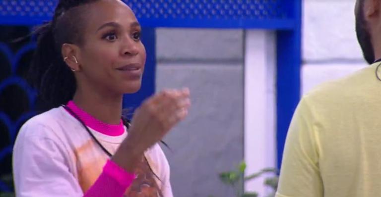 BBB21: Em papo com Gil, Karol Conká diz: ”Você vai votar em mim porque me vê na final”