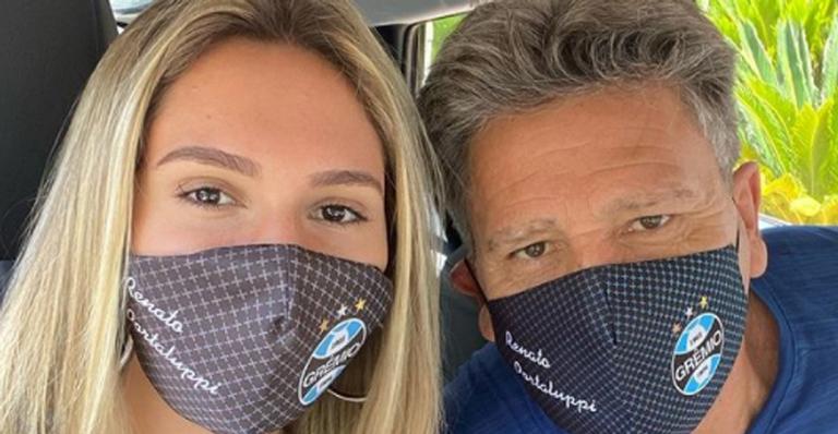 Carol Portaluppi, filha de Renato Gaúcho, exibe barriga chapada: ”Colorir o dia”