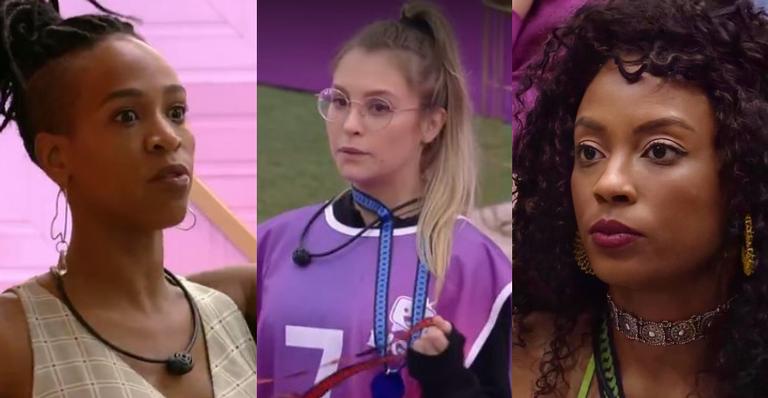 BBB21: Lumena e Karol Conká criticam Carla Diaz: ”Eu sei ser bem má quando eu quero”
