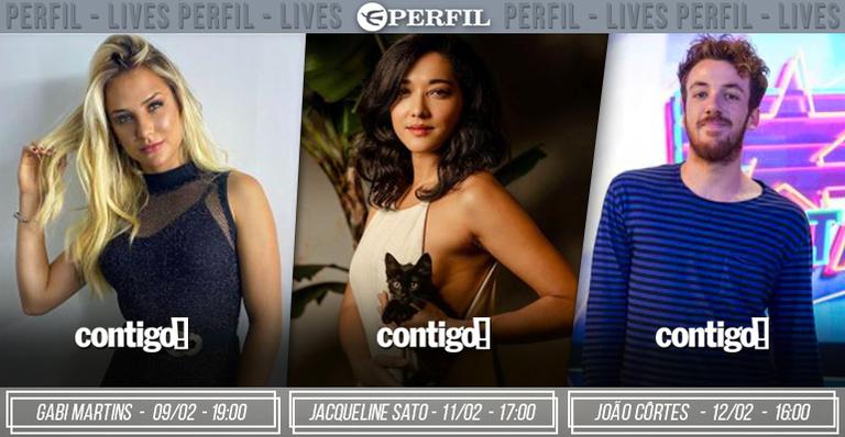 De Gabi Martins a João Côrtes. Agenda de lives exclusivas da Editora Perfil