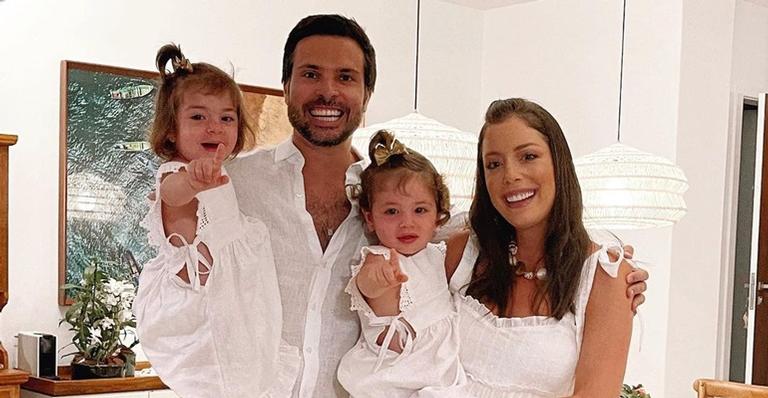 Fabiana Justus se derrete pelas filhas, Chiara e Sienna: ”Amor tão gigantesco”
