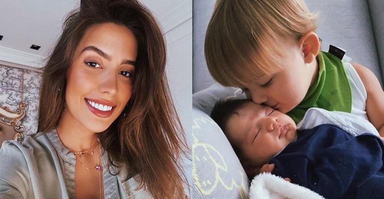 Gabi Brandt posta vídeo fofíssimo dos filhos e encanta a web: ”Meu Deus, quanto amor”