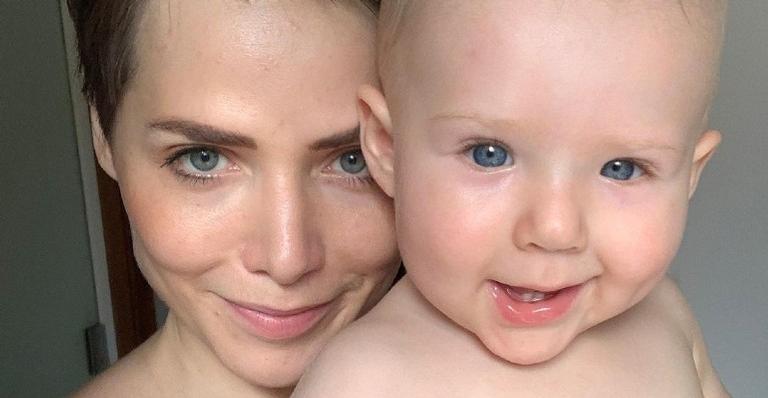 Leticia Colin posta foto dos cachinhos do filho e faz reflexão sobre o tempo