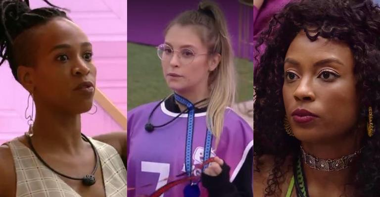 BBB21: Após pedido de desculpas, Karol Conká e Lumena detonam Carla Diaz