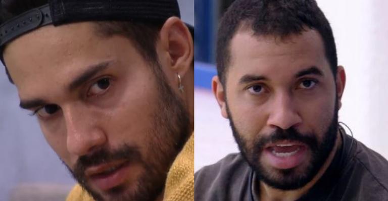 BBB21: Gil e Arcrebiano falam sobre paredão: ”Penso que lá fora também todo mundo está contra mim”