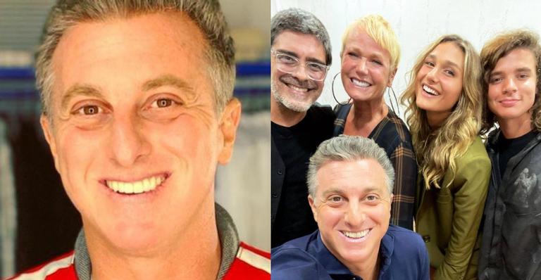 Luciano Huck grava ‘Visitando o Passado’ com Xuxa e sua família: ”Vale a pena assistir!”