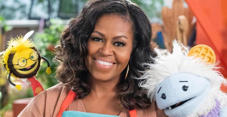 Michelle Obama anuncia série infantil educacional na Netflix, ”Waffles + Mochi”