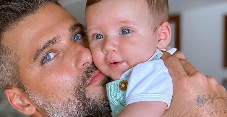 Bruno Gagliasso celebra os 7 meses de Zyan e desabafa sobre paternidade: ”A missão mais deliciosa”