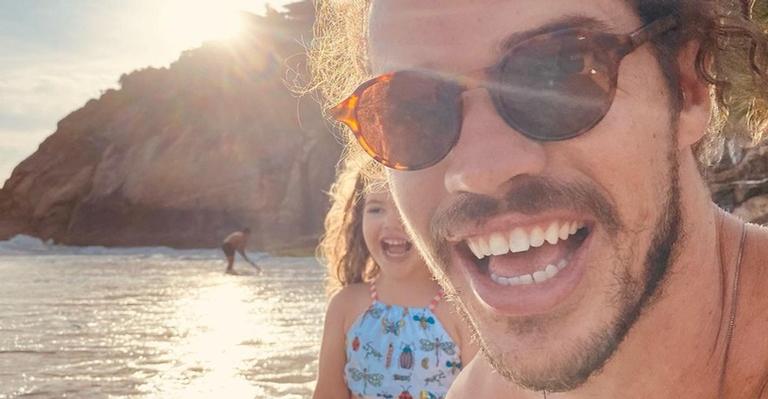José Loreto posta cliques encantadores ao lado da filha: ”Que ciclo lindo”