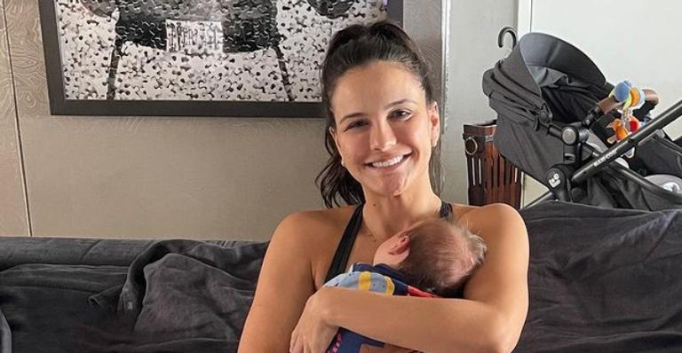 Kyra Gracie encanta fãs ao postar clique fofo do filho, Rayan: ”Tão lindo!”