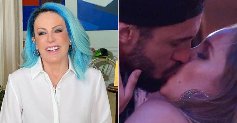 Ana Maria Braga fala sobre beijo de Carla Diaz e Arthur e alfineta: ”Beijo de verdade”