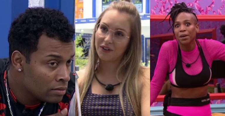 BBB21:Em papo com Carla Diaz, Nego Di fala sobre relação com Karol Conká: ”Vou ter que me afastar”