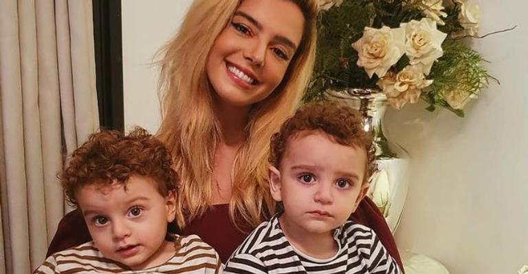 Giovanna Lancellotti parabeniza seus irmãos mais novos: ”Que a vida sempre sorria pra vocês”