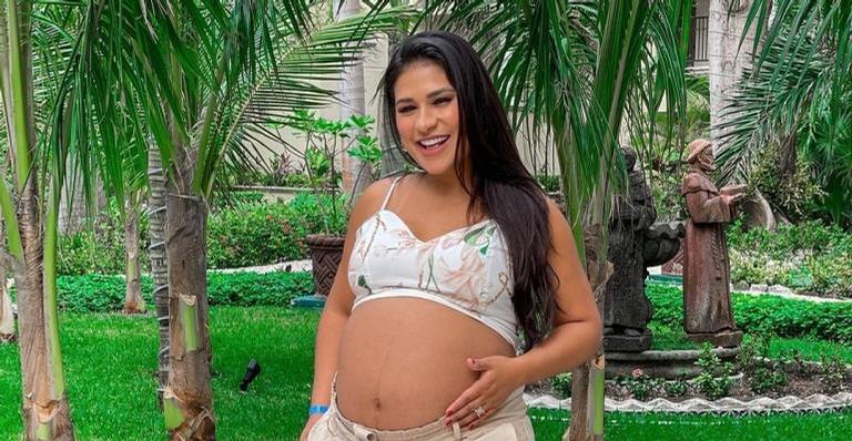 Na reta final da gravidez, Simone conta que não está se sentindo bonita